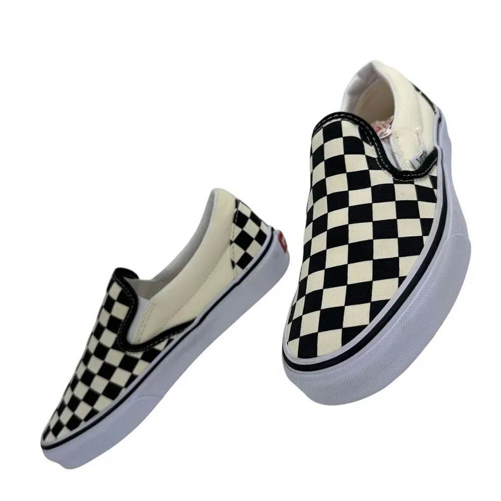 VANS Classic Slip-On Checkerboard Sneakers Women’s Size 7.5 Men’s Size 6